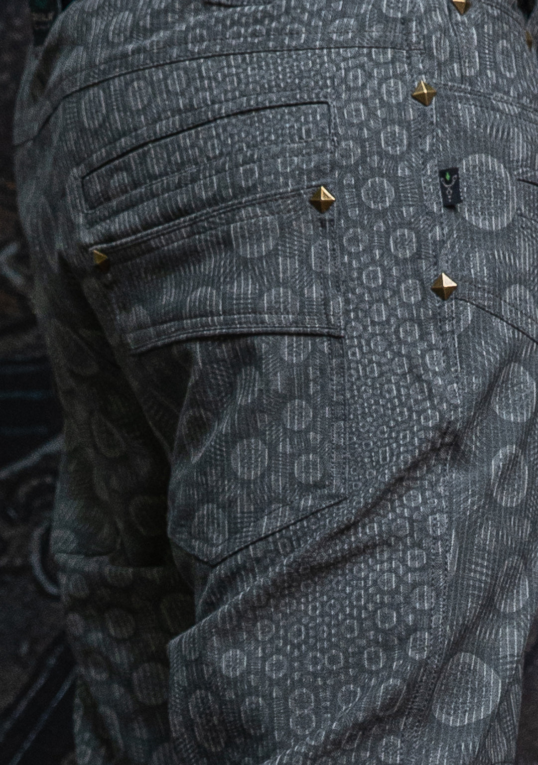 Pants Men / TR Screenprint - Light Grey NEBULA